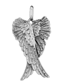 925 Sterling zilveren kettinghanger engelenvleugels - 47 x 24 mm