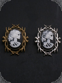 Fantasmagoria Witch Hunt brooch zilver