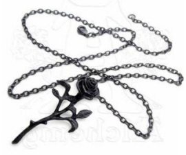 Alchemy Gothic ketting - The Romance of the Black Rose
