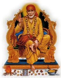 Sticker Sai Baba 1