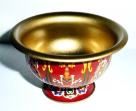Tibetaanse offerschaaltjes - set van 8 - 8.5 cm Ø