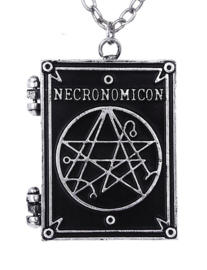 Restyle nekketting medaillion - Necronomican Book