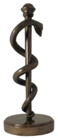 Staaf van Asclepius - Aescularod - 30 cm hoog