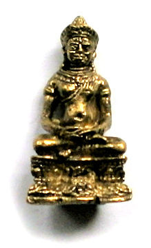 Minibeeld Thaise Boeddha 3.1 cm hoog
