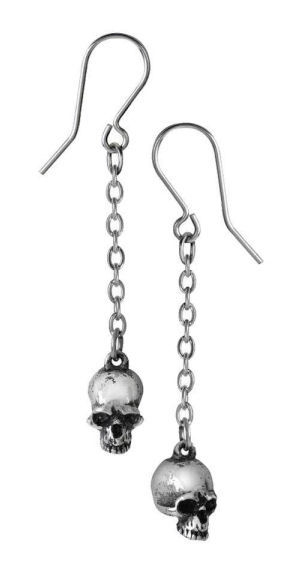 Alchemy Gothic oorbellen - Dead Skulls