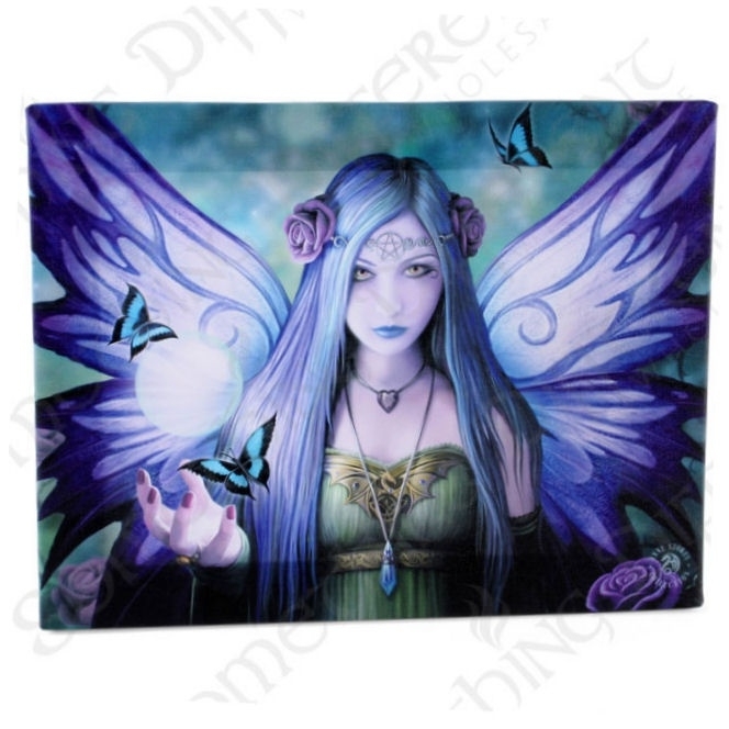 Mystic Aura  - wandbord van Anne Stokes - 25 x 19 cm