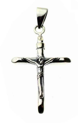 925 zilveren kettinghanger Crusifix - 4×2.5cm