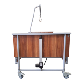 Tweedehands donkerbruin hoog-laag bed Bock Domiflex Havana - 16825276