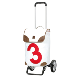 Lichte boodschappenwagen van aluminium, Alu Star Shopper 360° Lee 3