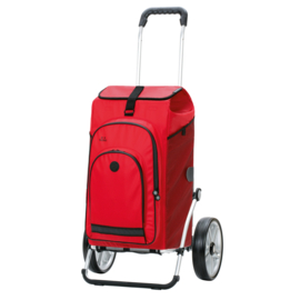 Boodschappenwagen met grote wielen met kogellagers, Royal Shopper Hydro 3.0 rood