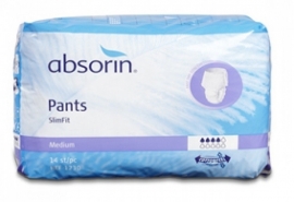 Anatomisch wegwerp incontinentiebroek 800 ml - Absorin Pants Slim fit