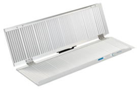 Opvouwbare oprijplaat aluminium - 91 cm