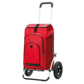 Boodschappenwagen met luchtbanden, Royal Shopper Hydro 3.0 rood