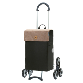 Boodschappentrolley voor de trap, Scala Traploper Shopper Hera zand