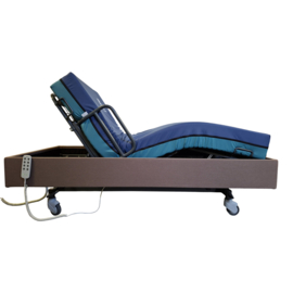 Tweedehands gestoffeerd hoog-laag bed Presstige met matras - 16835283-A