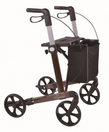 Lichtgewicht rollator Server van 6,8 kg voor een lengte van 1.50 tot 2 meter