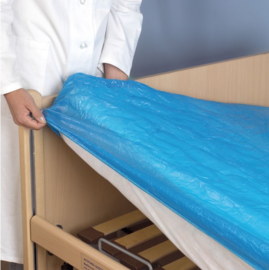 Wegwerp matrasovertrek, matrasbeschermer ter bescherming van het matras
