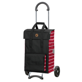 Lichte boodschappenwagen, Scala Shopper Jella rood