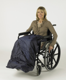 Schootskleed voor de rolstoel gevoerd, rolstoelkleding - Wheely Apron Deluxe