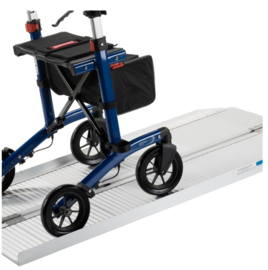 Opvouwbare oprijplaat aluminium - 122 cm