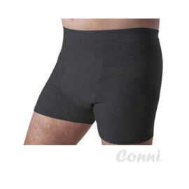 Incontinentiebroekje voor mannen, waterdichte boxershort, Conni Kalven Zwart