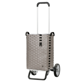 Lichte boodschappenwagen van aluminium, Alu Star Shopper Silja Liver