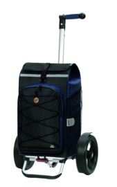 Boodschappenwagen met extra grote wielen van 29 cm, Tura Shopper Fado 2.0 Blauw