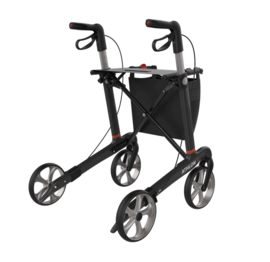 Ultra lichtgewicht rollator Athtlon van carbon fiber van 5,5 kg