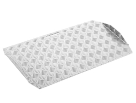 Draagbare drempelhulp tot 300 kg (bv scootmobiel), voor hoogte van 0 t/m 7 cm