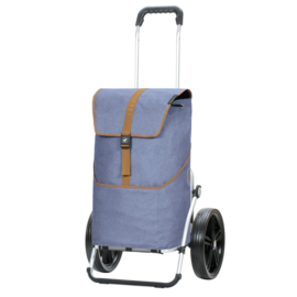 Boodschappenwagen met extra grote kogellager-wielen van 29 cm, Royal Shopper Auke Flieder