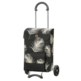 Lichte boodschappenwagen, Scala Shopper Signe zwart
