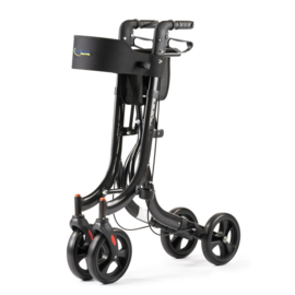 Lichtgewicht rollator met stokhouder en rugband - MM-Light