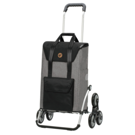 Boodschappenwagen voor de trap, Royal Traploper Shopper Senta 2.0 grijs