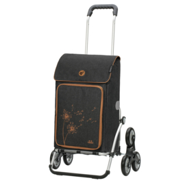 Boodschappenwagen voor de trap, Royal Traploper Shopper Erbo zwart