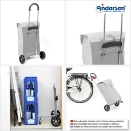 Lichte boodschappenwagen, Scala Shopper Tilde mint