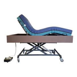 Tweedehands gestoffeerd hoog-laag bed Presstige met matras - 16835283-B