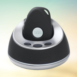 Mobiele alarmknop met GPS voor Alzheimer, Dementie, Wuzzi Alert Pebbles III