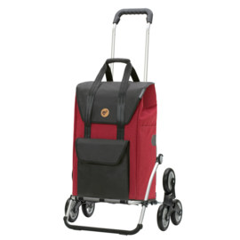 Boodschappenwagen voor de trap, Royal Traploper Shopper Senta 2.0 rood