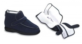 Verbandschoen Pulman New Comfort, hoge verbandschoenen voor gezwollen voeten