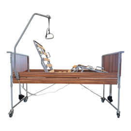 Tweedehands donkerbruin hoog-laag bed Bock Domiflex Havana - 16825276