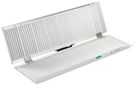 Opvouwbare oprijplaat aluminium - 122 cm