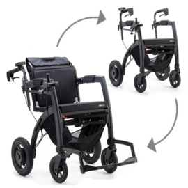 Rollz Motion Electric (rollator, transportrolstoel en electrische rolstoel in één)