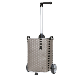 Lichte boodschappenwagen om te duwen of trekken, Unus Shopper Silja liver