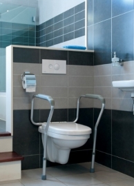 Toiletsteun, toiletrek in hoogte verstelbaar Liddy