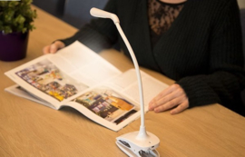 Oplaadbare snoerloze LED-lamp om te lezen