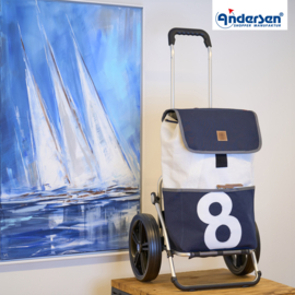 Boodschappenwagen met extra grote kogellager-wielen van 29 cm, Royal Shopper 360° Mole 8