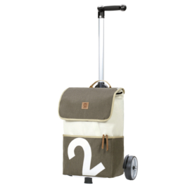 Lichte boodschappenwagen om te duwen of trekken, Unus Shopper 360° Mole 2