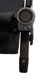 Gereserveerd - Tweedehands paarse Rollz Motion Electric (rollator en rolstoel in één) - 16833916