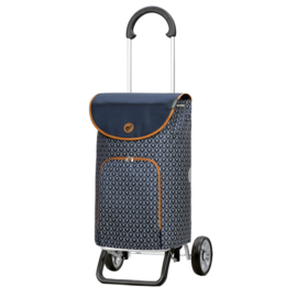 Zeer lichte boodschappenwagen van aluminium, Scala Shopper Plus Famke blauw