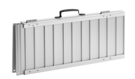 Opvouwbare oprijplaat aluminium - 91 cm